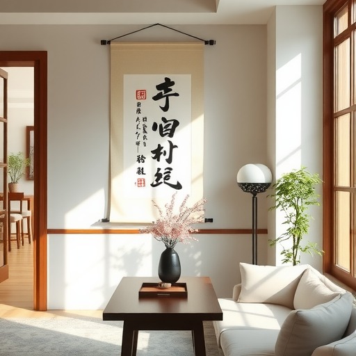 打造优雅环境 书法助力