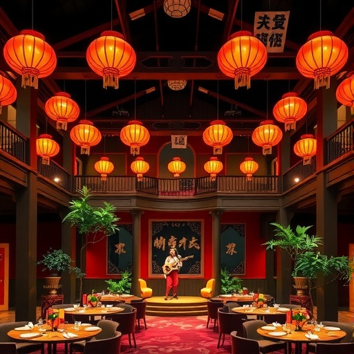 500㎡ 湘菜音乐餐厅装修效果图 | 湘御缘