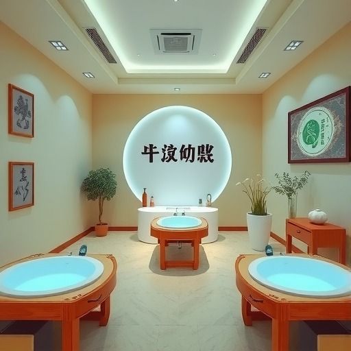 足浴会所装修效果图-中山足浴会所