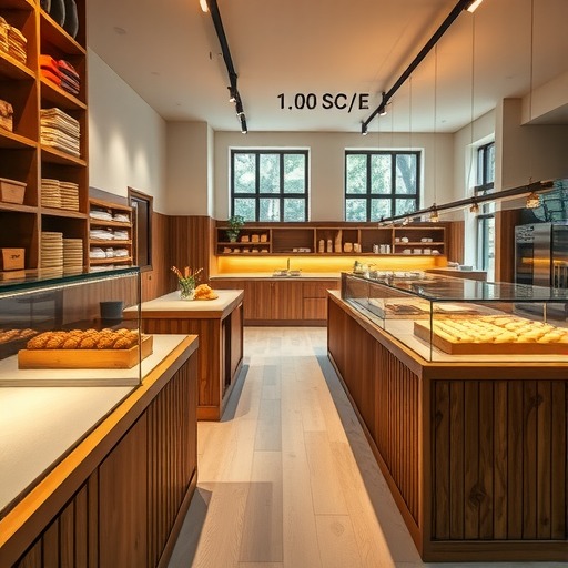 110平米面包店设计装修 | 乐卡尼面包