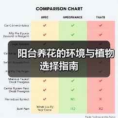 阳台养花的环境与植物选择指南（图2）
