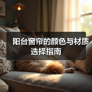 阳台窗帘的颜色与材质选择指南（图4）