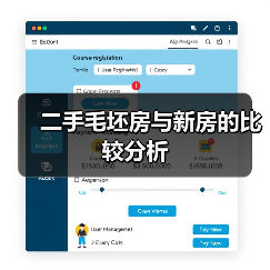 二手毛坯房与新房的比较分析