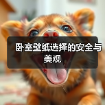 卧室壁纸选择的安全与美观