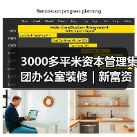 3000多平米资本管理集团办公室装修 | 新富资本