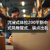 沉浸式体验200平新中式风格复式，装点出我心中的完美家