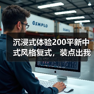沉浸式体验200平新中式风格复式，装点出我心中的完美家（图4）