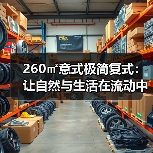 260㎡意式极简复式：让自然与生活在流动中相拥