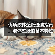 优质液体壁纸选购指南，液体壁纸的基本特性